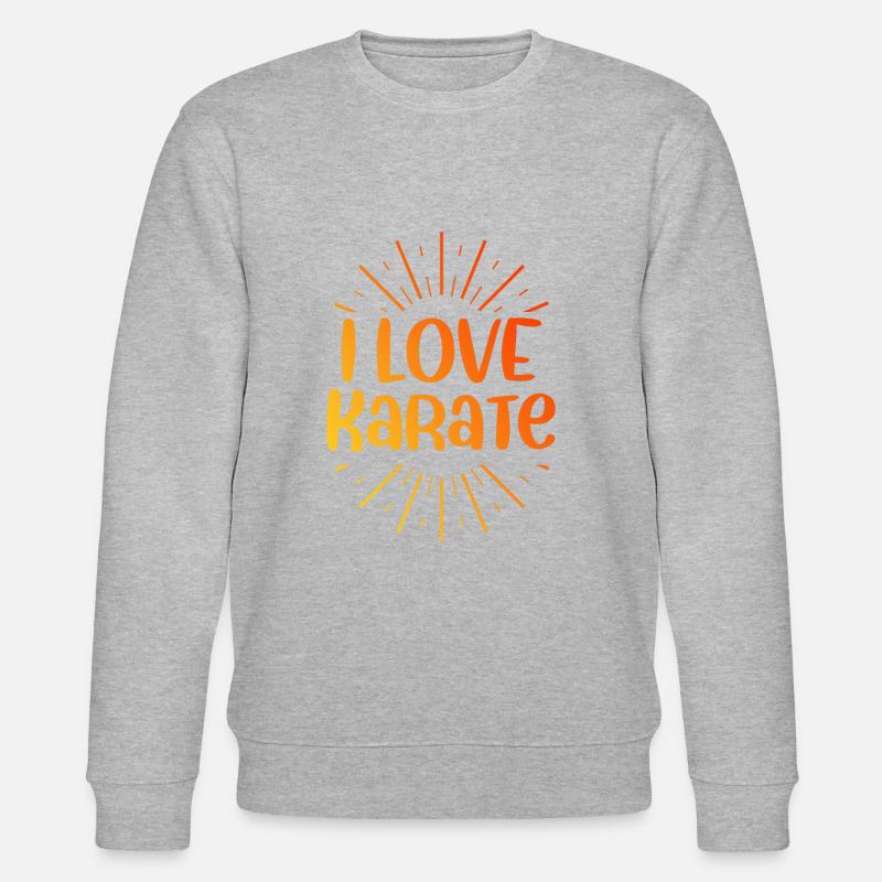 J’adore le karaté - Sweat bio CHANGER Stanley/Stella Unisexe - gris chiné
