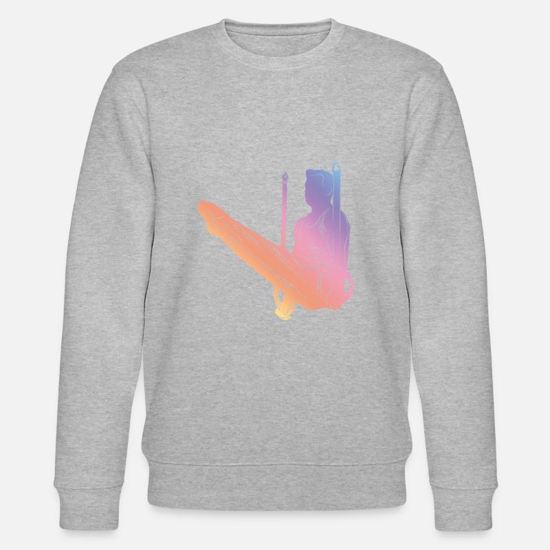 Gymnastics Silhouette - Stanley/Stella Unisex Bio-Sweatshirt CHANGER  - Grau meliert