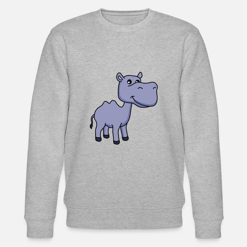 Camel Comic - Sweat bio CHANGER Stanley/Stella Unisexe - gris chiné