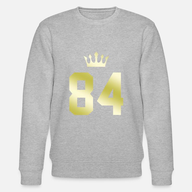 84 Couronne numérique - Sweat bio CHANGER Stanley/Stella Unisexe - gris chiné