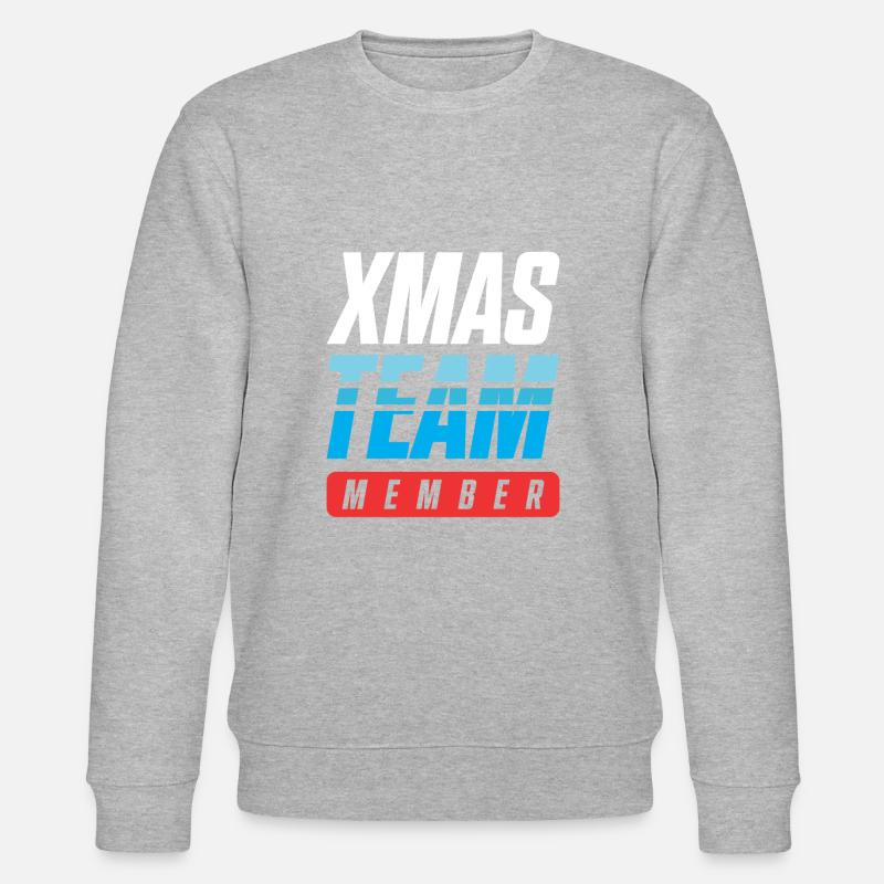 L’équipe de Noël - Sweat bio CHANGER Stanley/Stella Unisexe - gris chiné