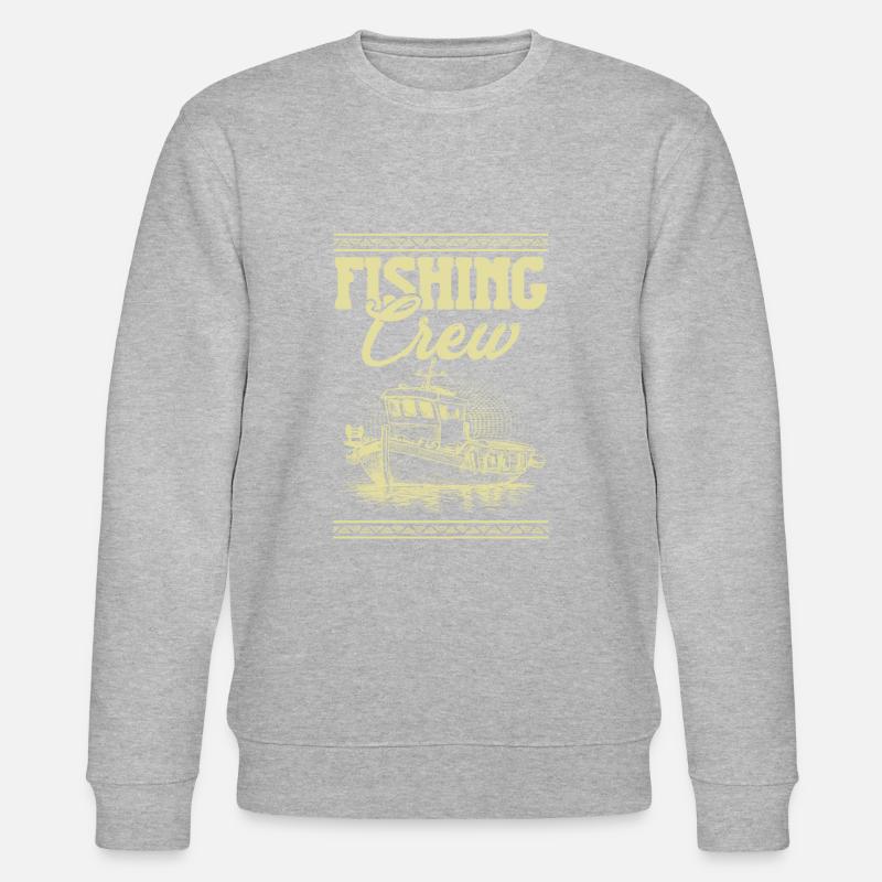 Équipage de pêche - Sweat bio CHANGER Stanley/Stella Unisexe - gris chiné