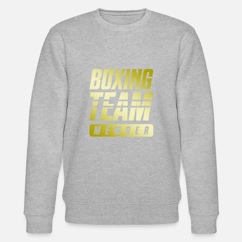 Équipe de boxe - Sweat bio CHANGER Stanley/Stella Unisexe - gris chiné