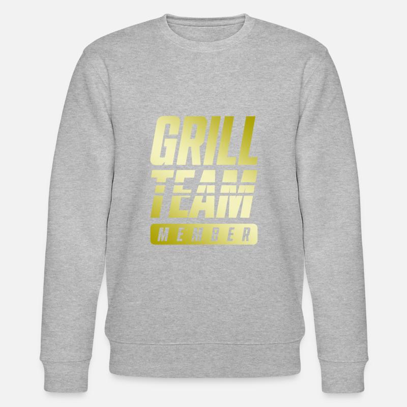Grill Team - Stanley/Stella Unisex Bio-Sweatshirt CHANGER  - Grau meliert
