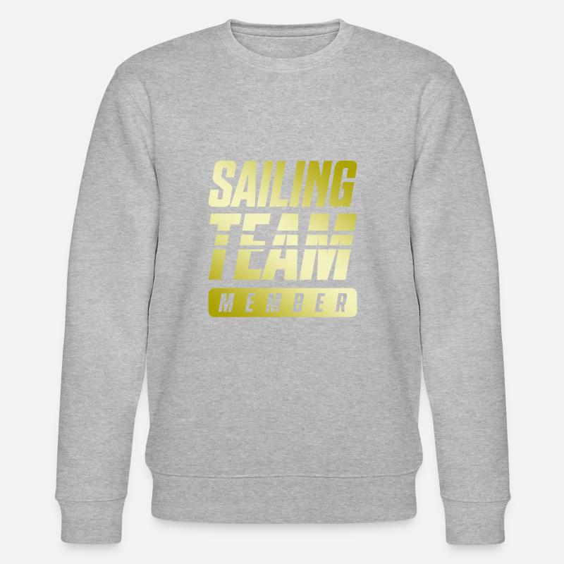Sailing Team - Stanley/Stella Unisex Bio-Sweatshirt CHANGER  - Grau meliert