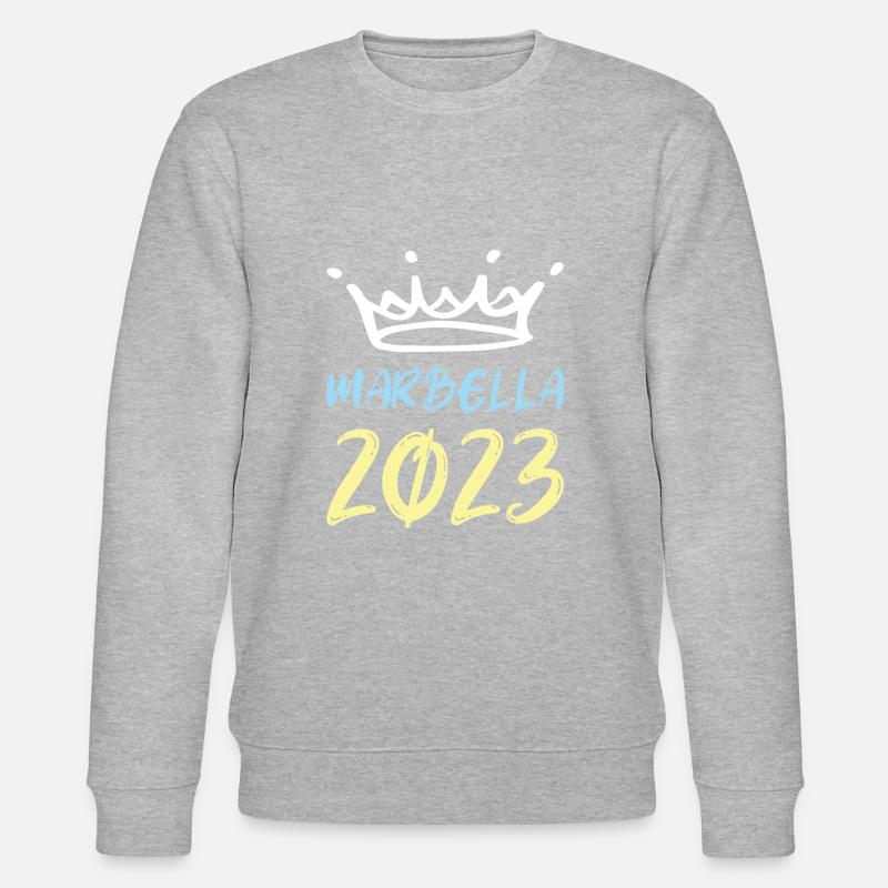 Marbella 2023 - Stanley/Stella Unisex Bio-Sweatshirt CHANGER  - Grau meliert