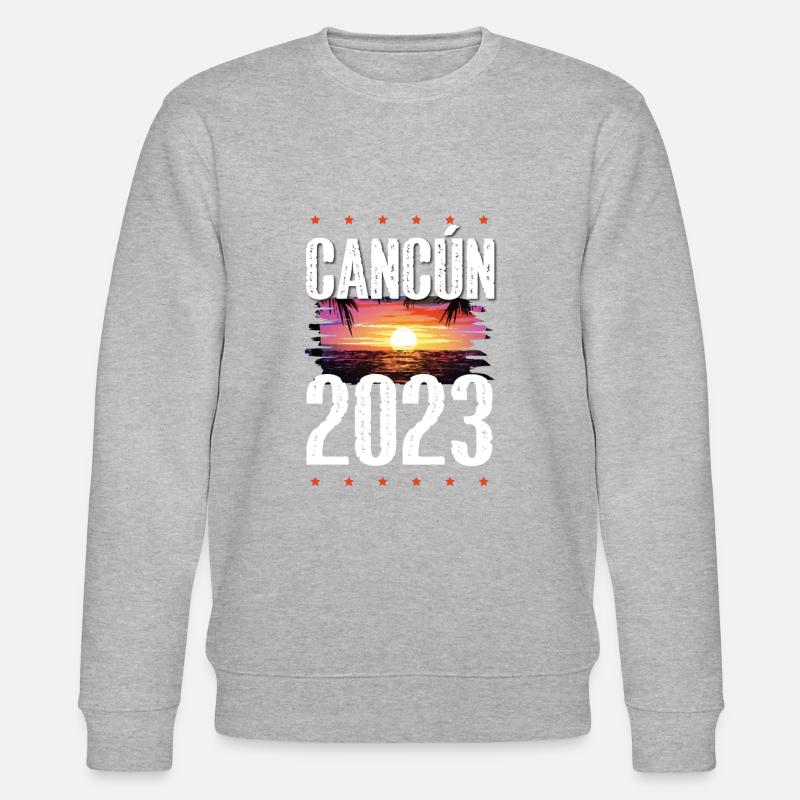 Cancun 2023 - Stanley/Stella Unisex Bio-Sweatshirt CHANGER  - Grau meliert