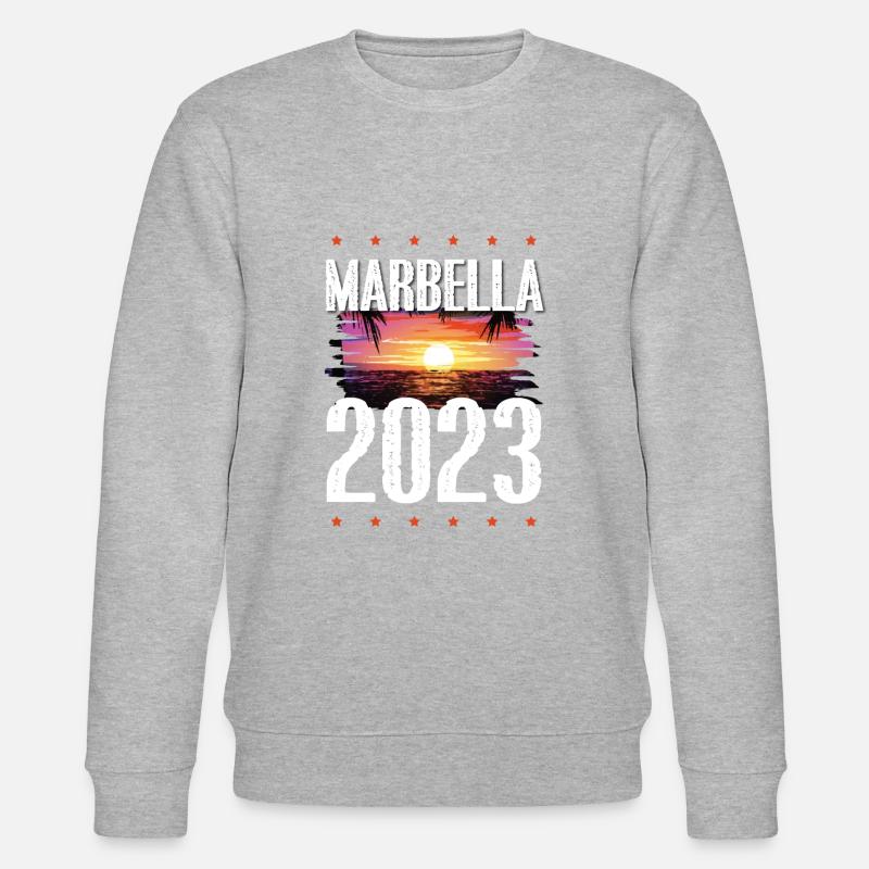 Marbella 2023 - Sweat bio CHANGER Stanley/Stella Unisexe - gris chiné