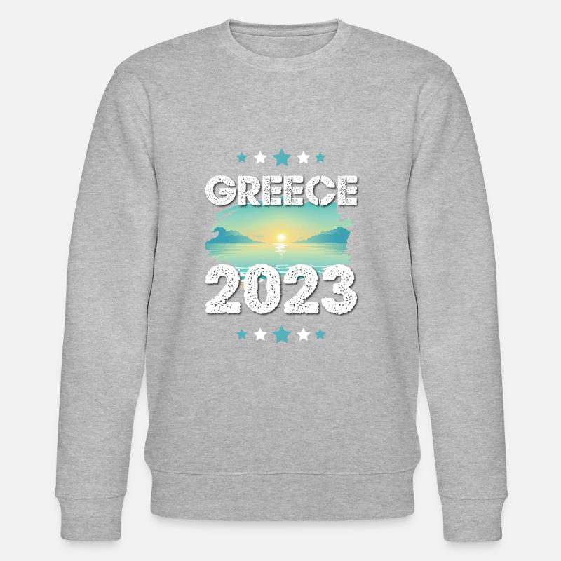 Greece 2023 - Stanley/Stella Unisex Bio-Sweatshirt CHANGER  - Grau meliert