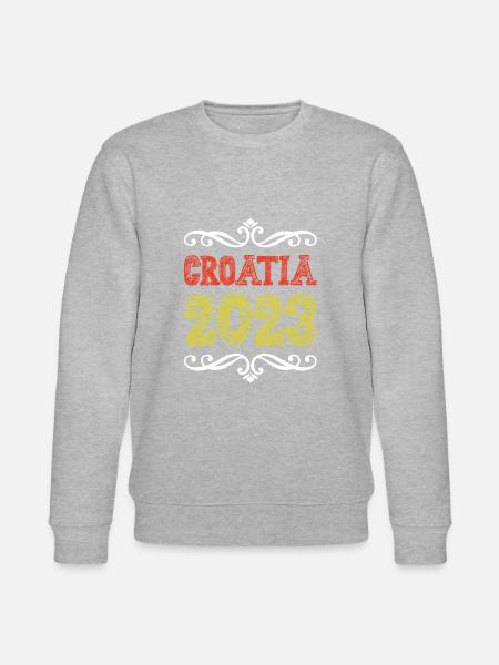 Croatia 2023 - Stanley/Stella CHANGER Unisex Organic Sweatshirt - heather grey