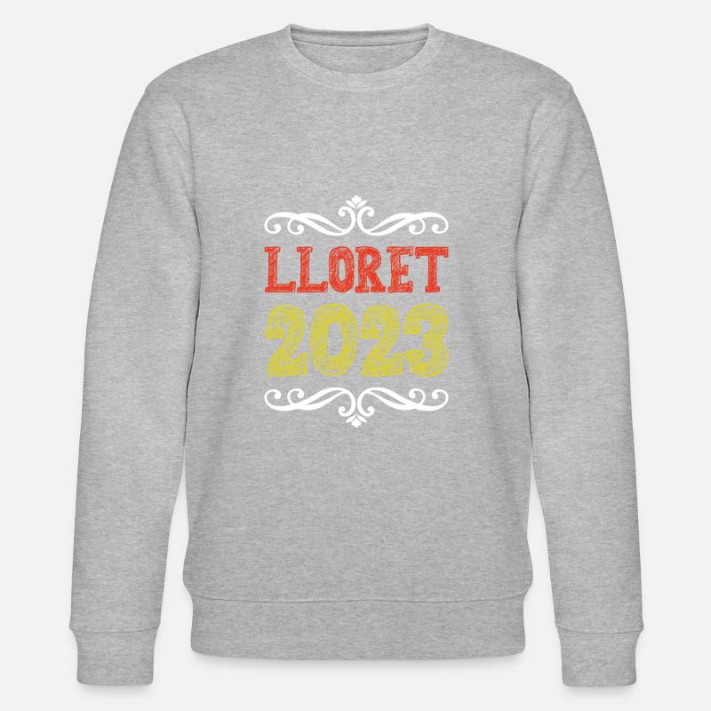 Lloret De Mar 2023 - Stanley/Stella Unisex Bio-Sweatshirt CHANGER  - Grau meliert