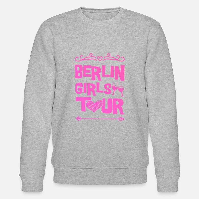 Équipe de Berlin Party - Sweat bio CHANGER Stanley/Stella Unisexe - gris chiné
