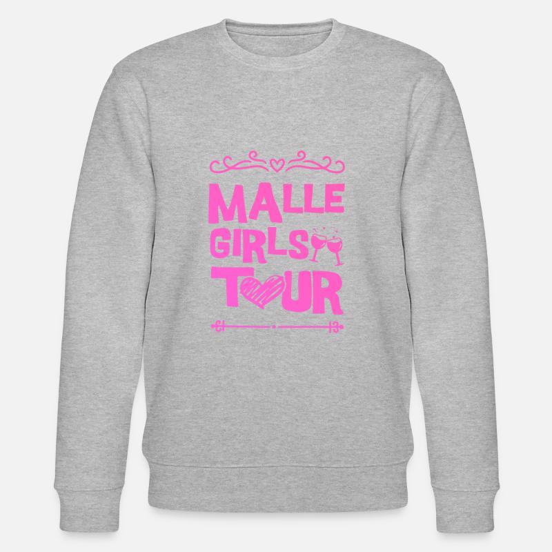 Équipe Malle Party - Sweat bio CHANGER Stanley/Stella Unisexe - gris chiné