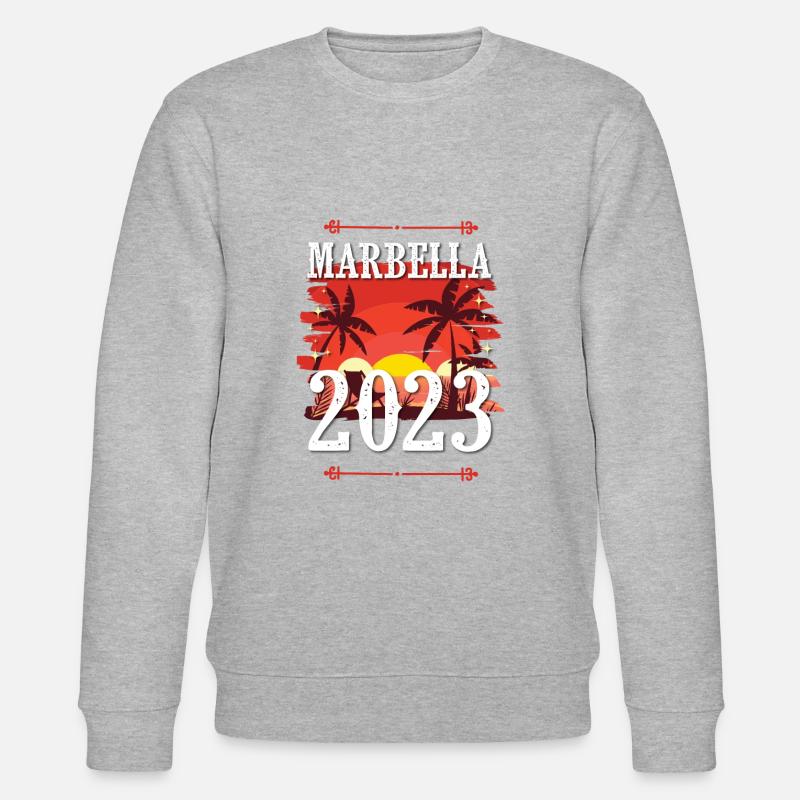 Marbella 2023 - Stanley/Stella Unisex Bio-Sweatshirt CHANGER  - Grau meliert