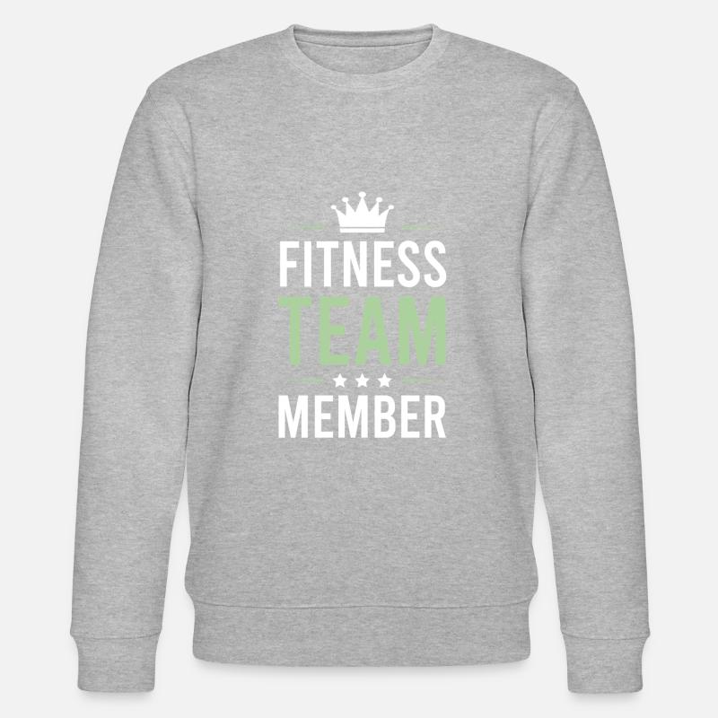 Équipe de conditionnement physique - Sweat bio CHANGER Stanley/Stella Unisexe - gris chiné