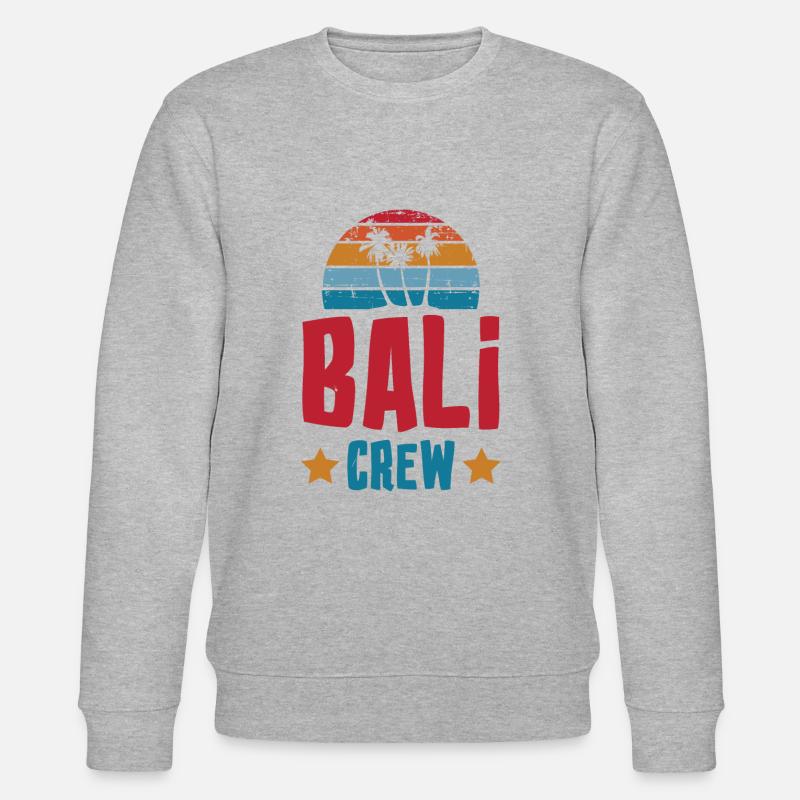 Équipage de Bali - Sweat bio CHANGER Stanley/Stella Unisexe - gris chiné