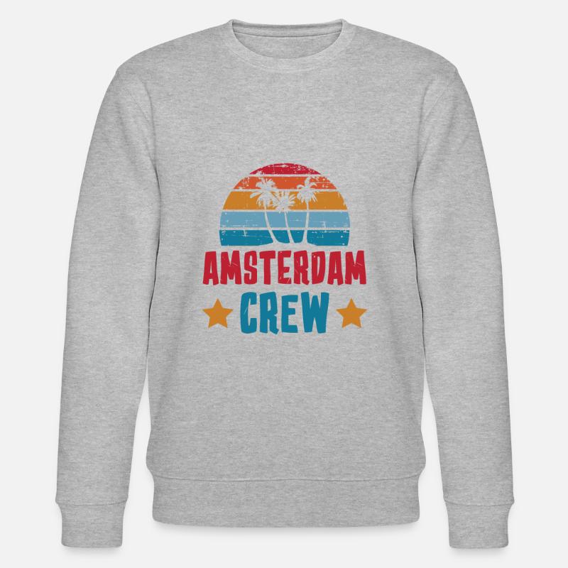Amsterdam Crew - Stanley/Stella Unisex Bio-Sweatshirt CHANGER  - Grau meliert
