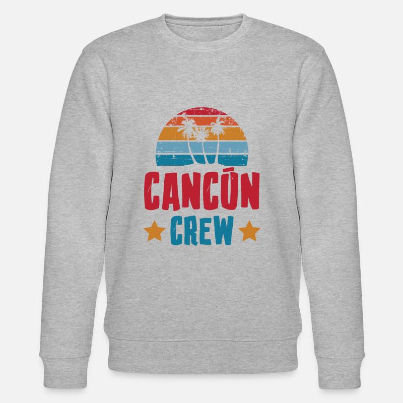 Équipage Cancun - Sweat bio CHANGER Stanley/Stella Unisexe - gris chiné