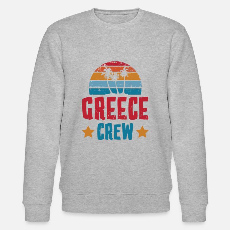 Grèce Équipage - Sweat bio CHANGER Stanley/Stella Unisexe - gris chiné