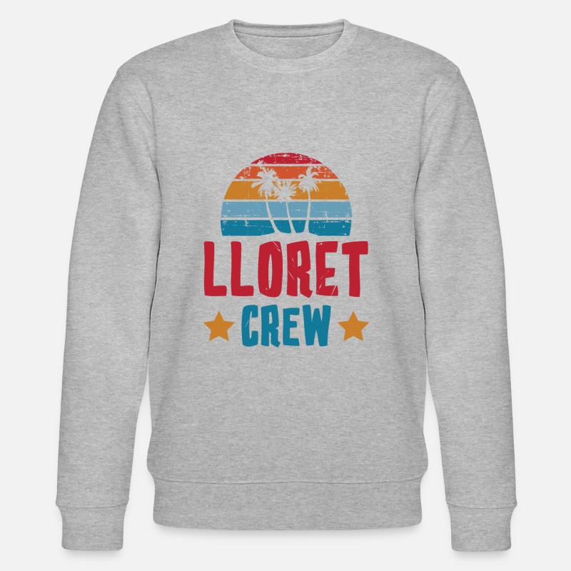 Lloret De Mar Crew - Stanley/Stella Unisex Bio-Sweatshirt CHANGER  - Grau meliert