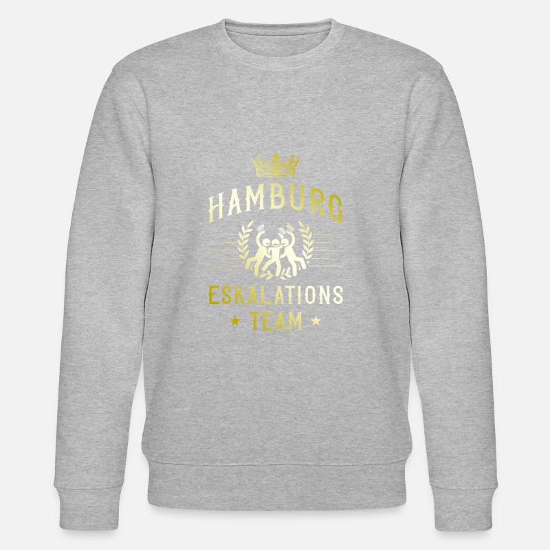 Escalade de Hambourg - Sweat bio CHANGER Stanley/Stella Unisexe - gris chiné