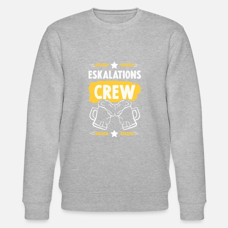 bier crew - Stanley/Stella Unisex Bio-Sweatshirt CHANGER  - Grau meliert
