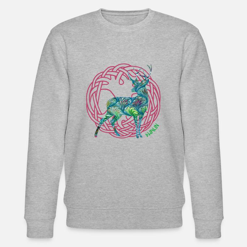 hirsch dwalin e 115 - Sweat bio CHANGER Stanley/Stella Unisexe - gris chiné