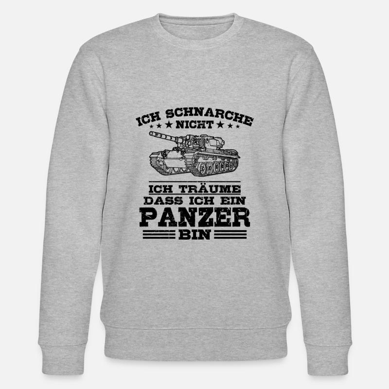 Panzer - Stanley/Stella Unisex Bio-Sweatshirt CHANGER  - Grau meliert