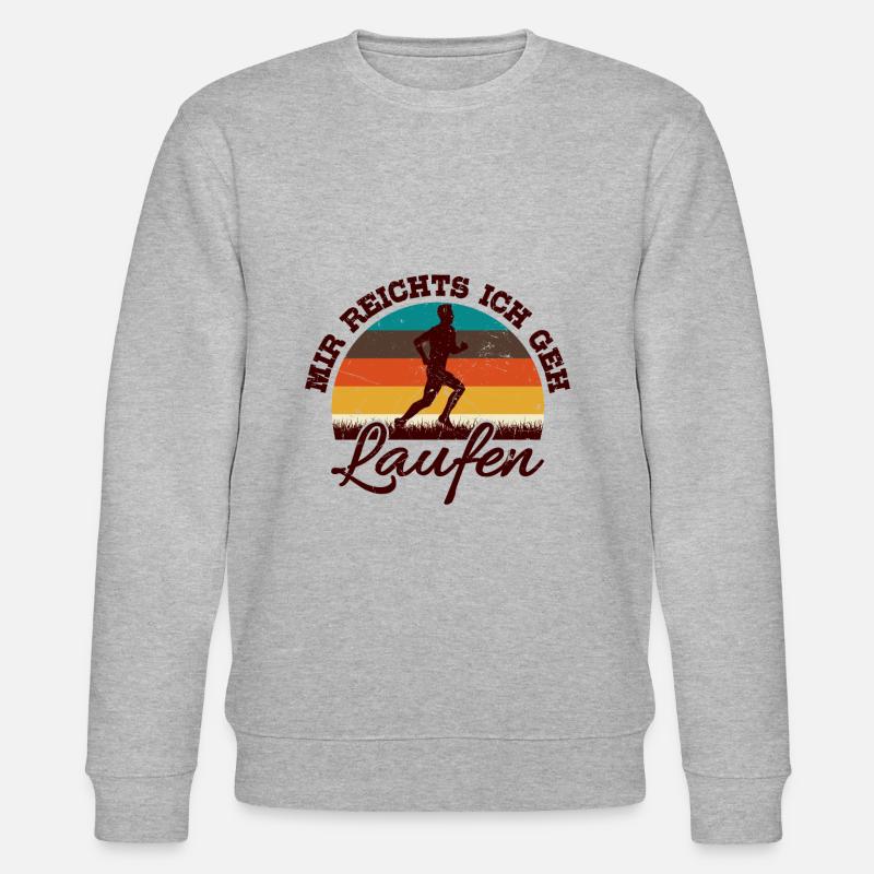 Coureurs de course - Sweat bio CHANGER Stanley/Stella Unisexe - gris chiné