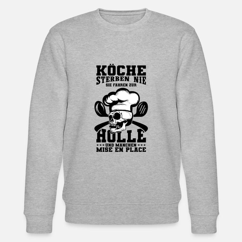 Koch - Stanley/Stella Unisex Bio-Sweatshirt CHANGER  - Grau meliert