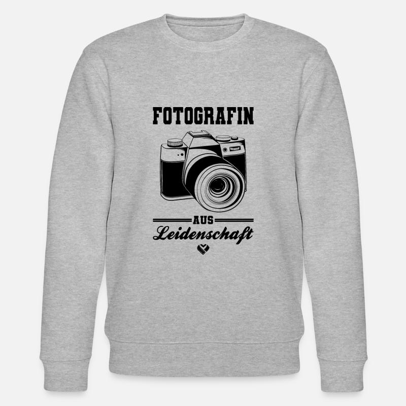 Fotografin - Stanley/Stella Unisex Bio-Sweatshirt CHANGER - Grau meliert