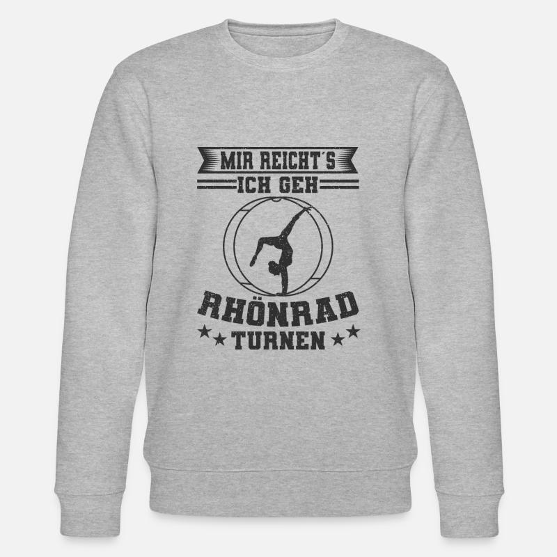 Rhönrad - Stanley/Stella Unisex Bio-Sweatshirt CHANGER  - Grau meliert