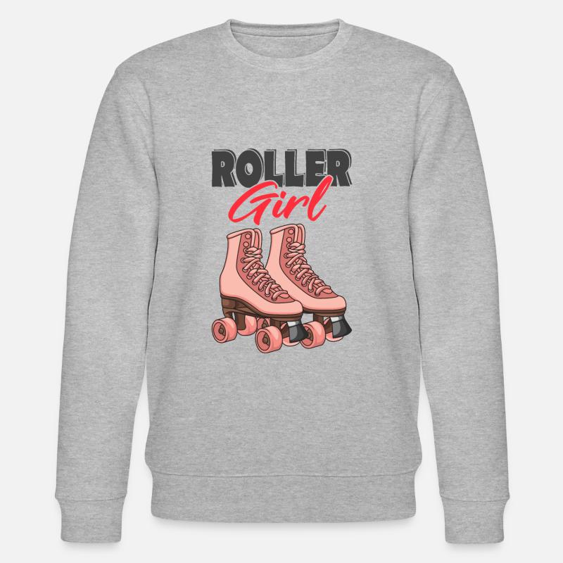 Rollschuhe - Stanley/Stella Unisex Bio-Sweatshirt CHANGER  - Grau meliert