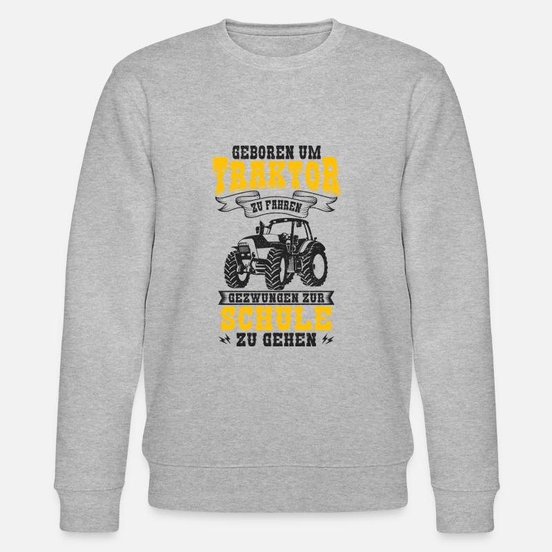 Traktor - Stanley/Stella Unisex Bio-Sweatshirt CHANGER - Grau meliert