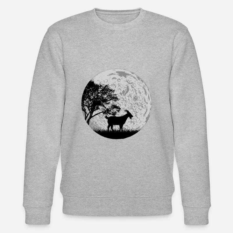 Ziege - Stanley/Stella Unisex Bio-Sweatshirt CHANGER  - Grau meliert