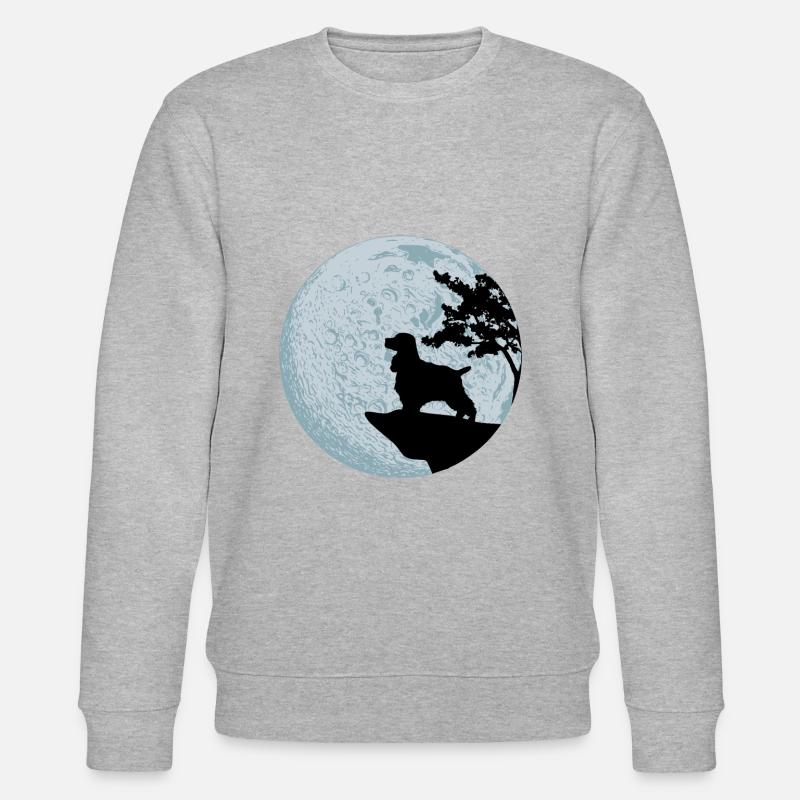 Cocker - Sweat bio CHANGER Stanley/Stella Unisexe - gris chiné