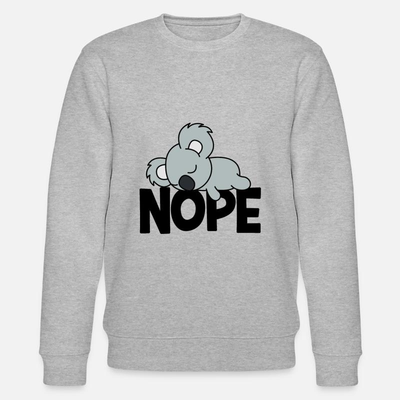 Koala - Stanley/Stella Unisex Bio-Sweatshirt CHANGER  - Grau meliert