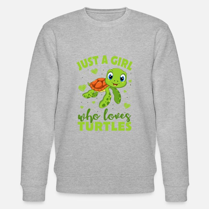 tortue - Sweat bio CHANGER Stanley/Stella Unisexe - gris chiné
