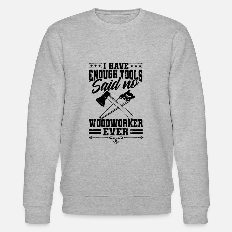 Tischler - Stanley/Stella Unisex Bio-Sweatshirt CHANGER  - Grau meliert