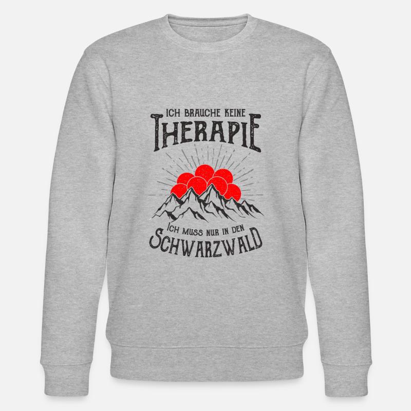 Schwarzwald - Stanley/Stella Unisex Bio-Sweatshirt CHANGER - Grau meliert