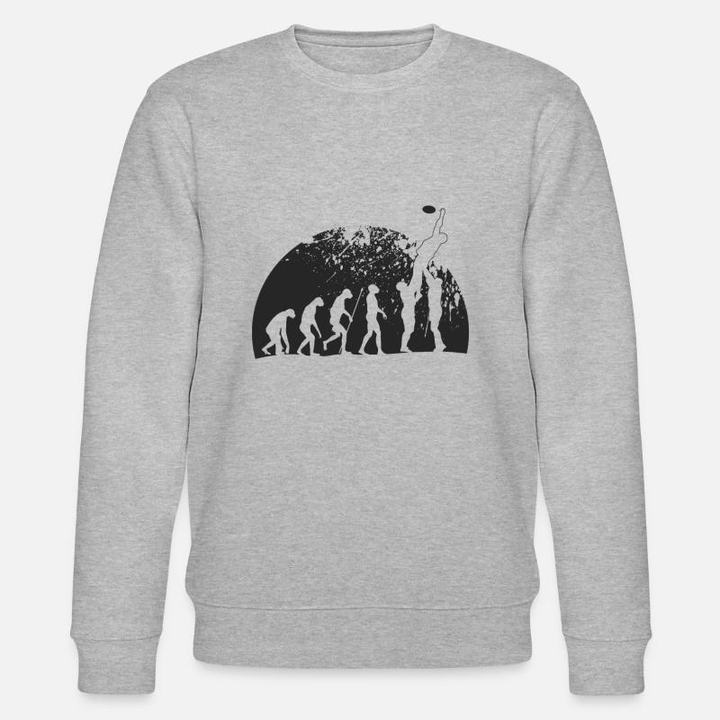 Evolution du rugby - Sweat bio CHANGER Stanley/Stella Unisexe - gris chiné