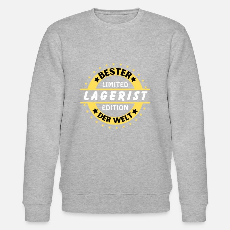Meilleur commis d’entrepôt au monde - Sweat bio CHANGER Stanley/Stella Unisexe - gris chiné