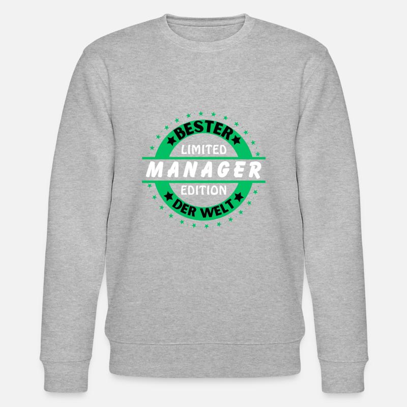 Bester Manager der Welt - Stanley/Stella Unisex Bio-Sweatshirt CHANGER  - undefined