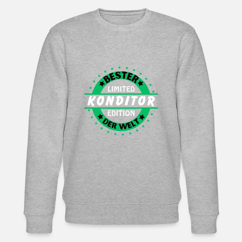 Bester Konditor der Welt - Stanley/Stella Unisex Bio-Sweatshirt CHANGER  - undefined