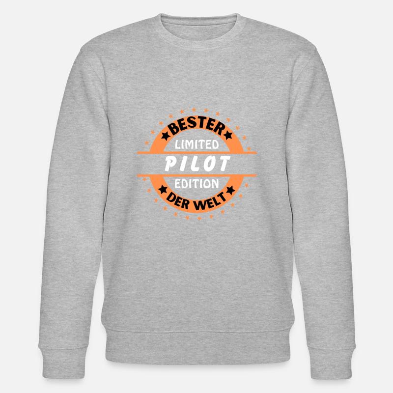 Bester Pilot der Welt - Stanley/Stella Unisex Bio-Sweatshirt CHANGER - undefined