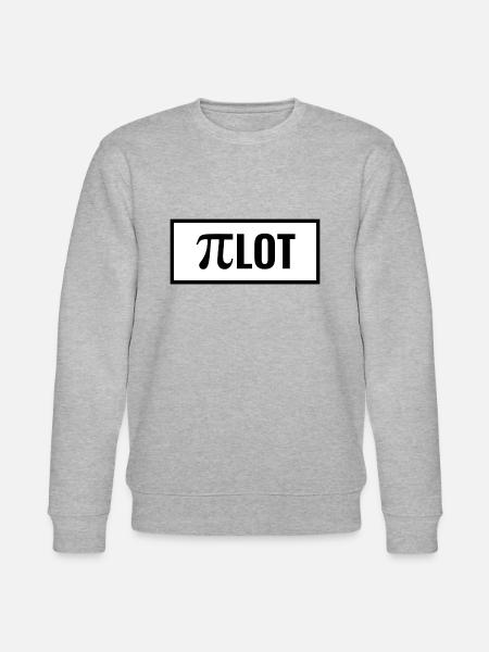 PILOT - PRIMZAHL PI - Stanley/Stella Unisex Bio-Sweatshirt CHANGER - Grau meliert