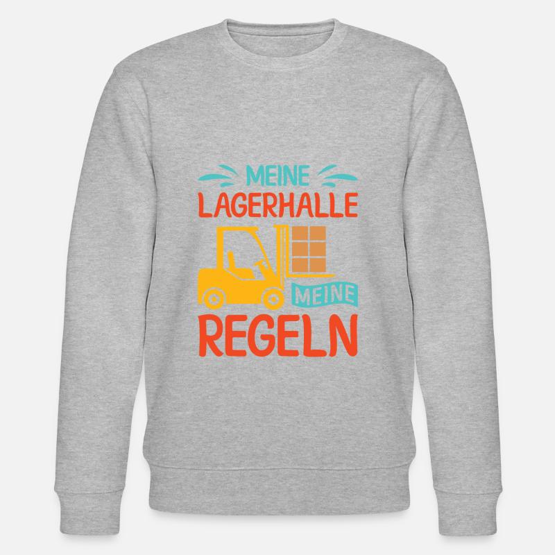 Lagerarbeiter Logistiker Stapler Staplerfahrer - Stanley/Stella Unisex Bio-Sweatshirt CHANGER  - undefined