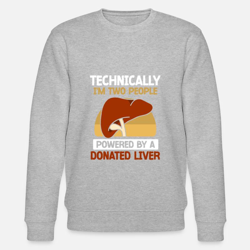powered by a donated Liver - Stanley/Stella Unisex Bio-Sweatshirt CHANGER  - undefined