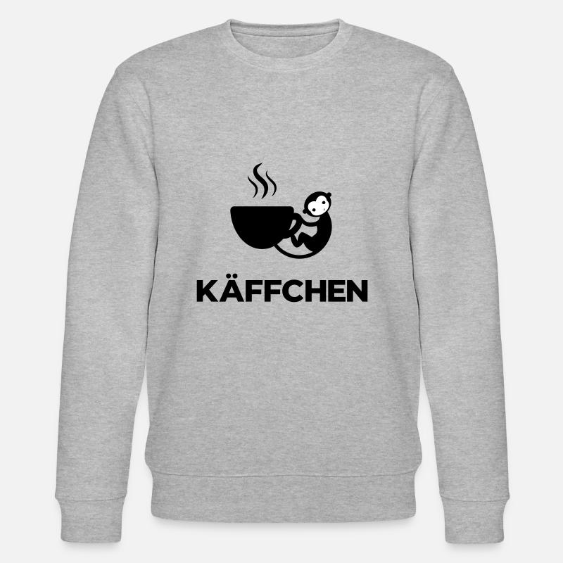 Käffchen - Stanley/Stella Unisex Bio-Sweatshirt CHANGER  - Grau meliert