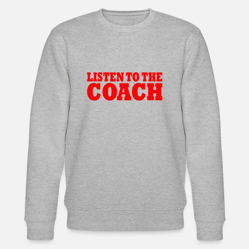 Coach - Stanley/Stella Unisex Bio-Sweatshirt CHANGER  - Grau meliert